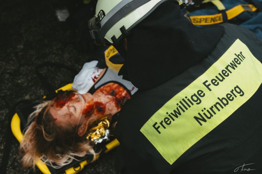 Grillunfall FFW Nürnberg