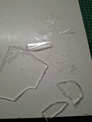 Rubber Glass Große Scherben Rubber Glass Große Scherben